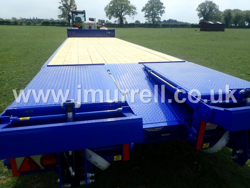 New JPM 27TLL Beaver Tail Low Loader Plant Trailer For Sale 7