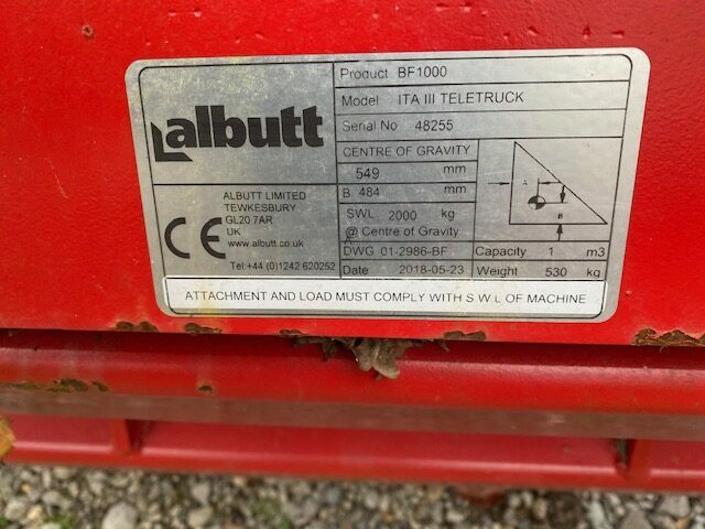 AM000061 – New 2018 Albutt BF1000 Bag Filler