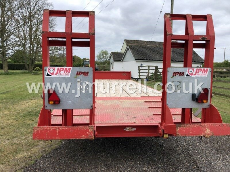 Used JPM 24ft 19TLL plant machinery trailer for sale 3