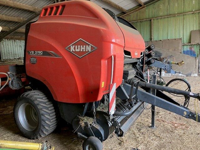 T6004951 2019 Kuhn VB3190 Round Baler