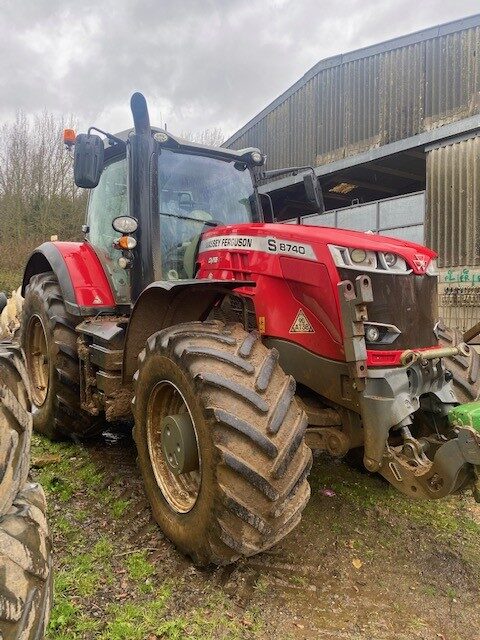 T8010144 2018 Massey Ferguson 8740S EXDV 4WD Tractor