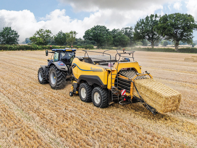 New Holland baler