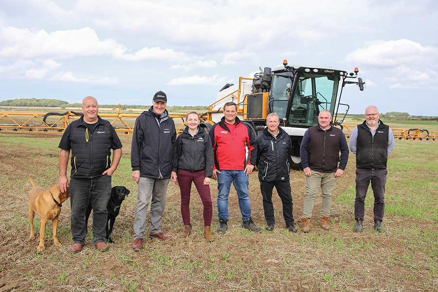 Paul Harrison, Brian Knight, Clare Slane, Steve Vierstraete, Cliff Buck, John Wooding, and Darren Bentley