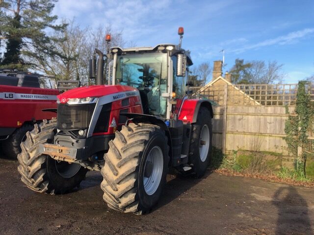 T8010817 2021 Massey Ferguson 8S.225 EFD7 4WD Tractor