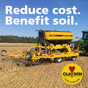 Claydon slider advert on farm machinery website