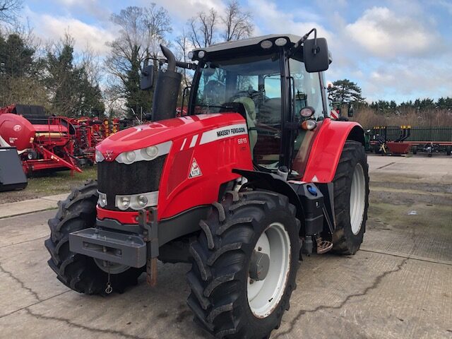 TA03203C 2014 MASSEY FERGUSON 6615 ESD4 4WD TRACTOR