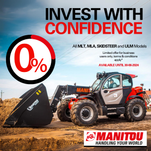 Manitou advert on farm machinery website