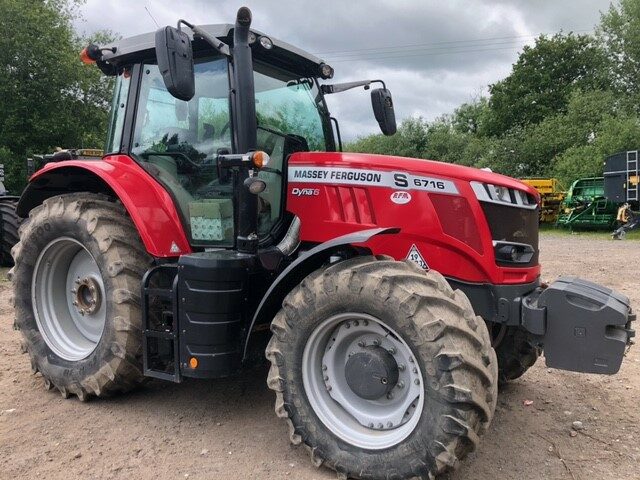 TH000776 2020 MASSEY FERGUSON 6716S EFD6 4WD TRACTOR