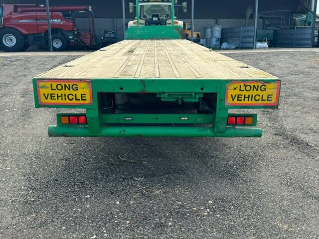 Bale trailer, 33 ft, 27 t gross weight
