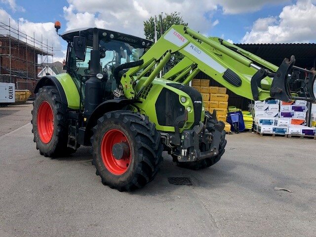 T5011947 2019 CLAAS ARION 650 4WD TRACTOR & CLAAS FL120 LOADER