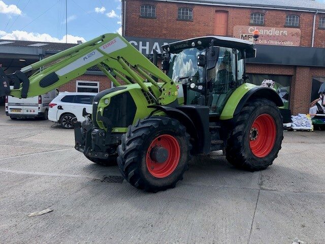 T5011947 2019 CLAAS ARION 650 4WD TRACTOR & CLAAS FL120 LOADER