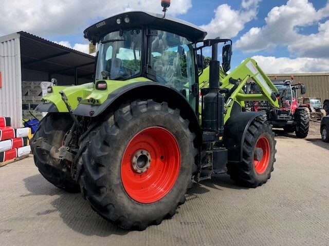 T5011947 2019 CLAAS ARION 650 4WD TRACTOR & CLAAS FL120 LOADER