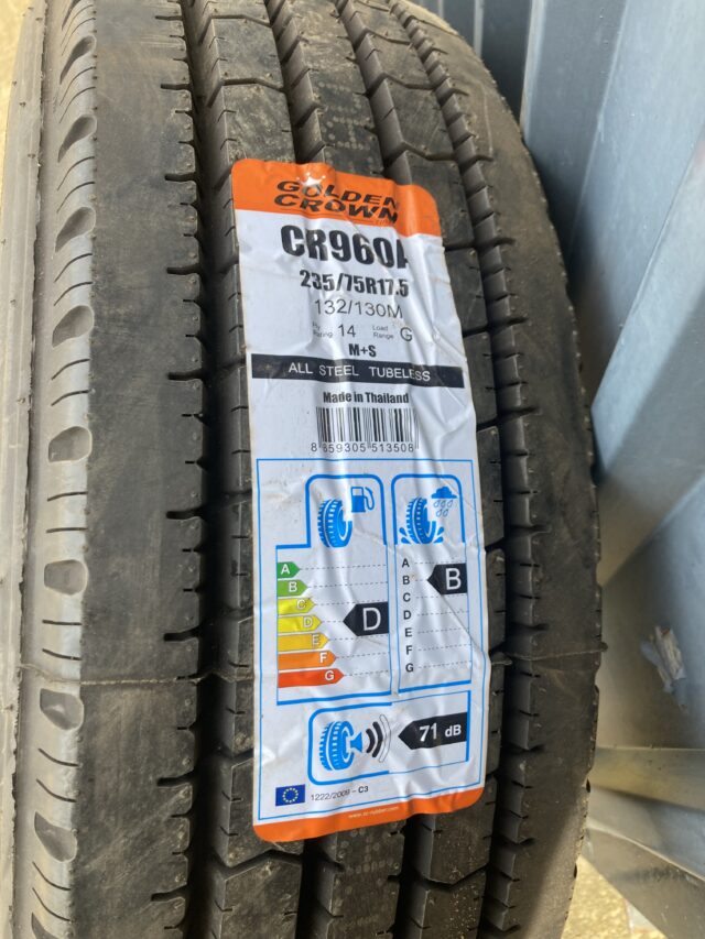235/75 R17.5 Tyres x2
