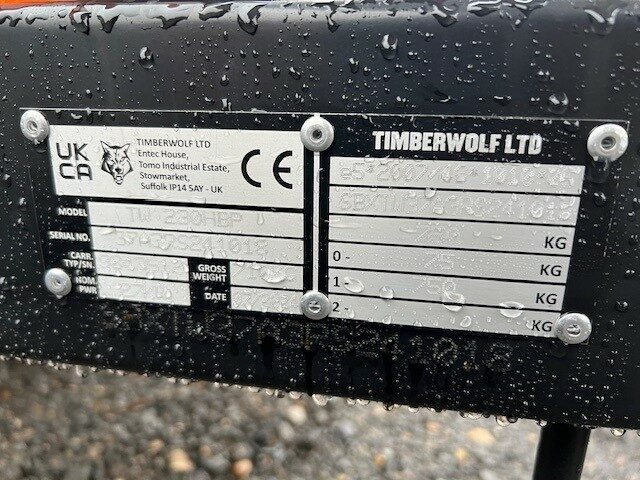2M040720 TIMBERWOLF TW230HB WOODCHIPPER