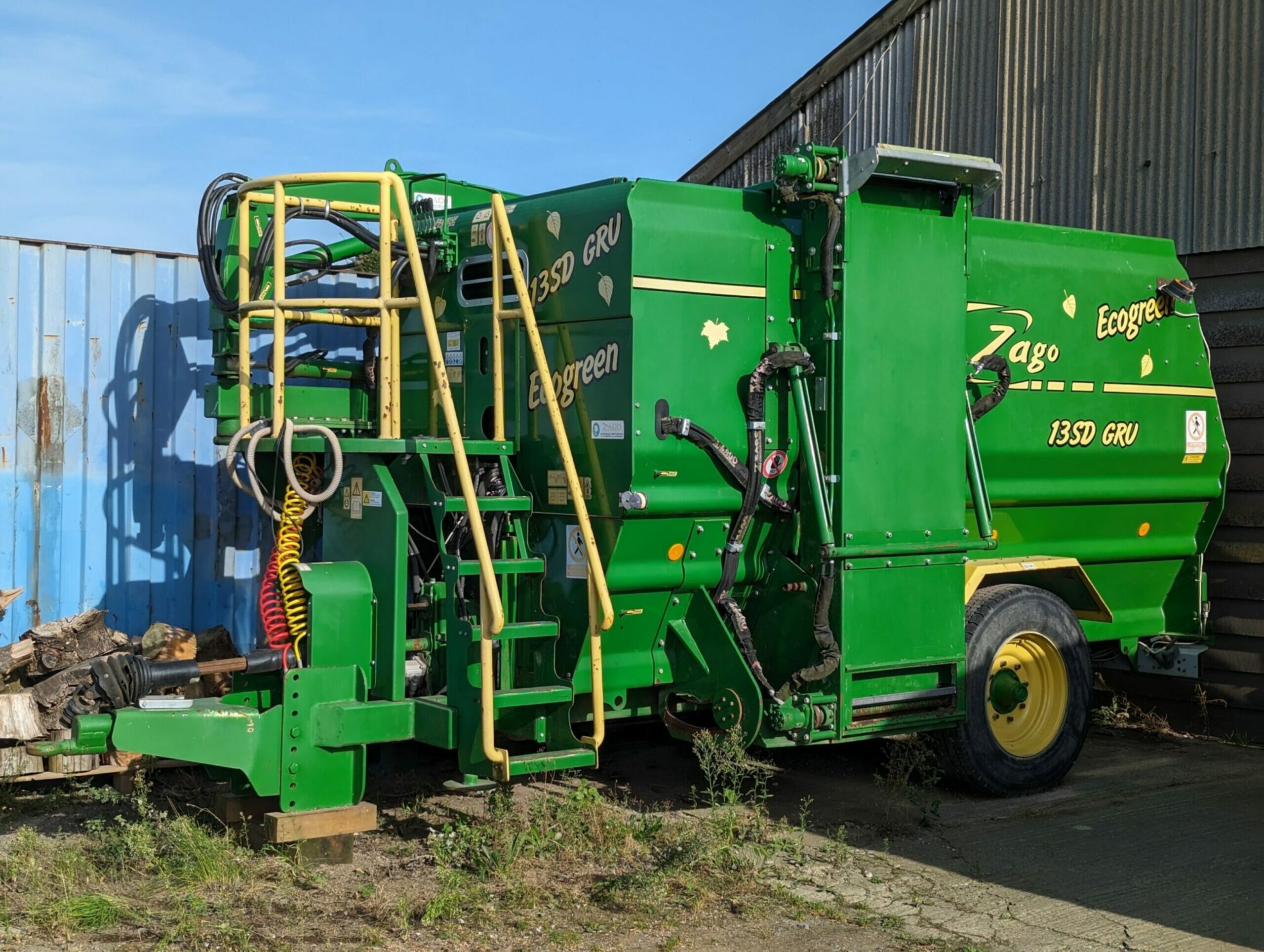 Zago EcoGreen 13 SD Shredder - Composter
