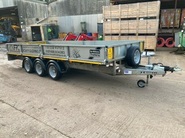 TG000619 Ifor Williams Lm166 Tri Flatbed