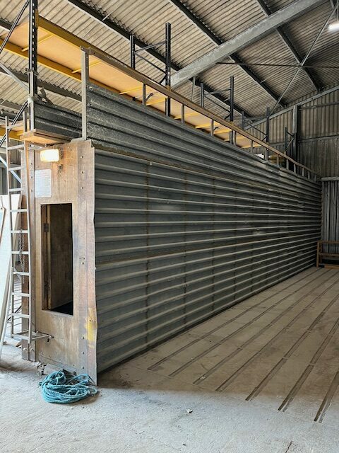Grain Store fan tunnel