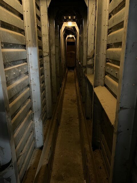 Grain Store fan tunnel