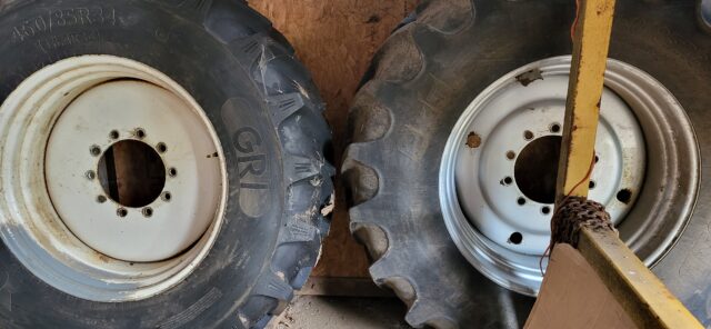 2 x 460/85R34 Tyre’s and Rims