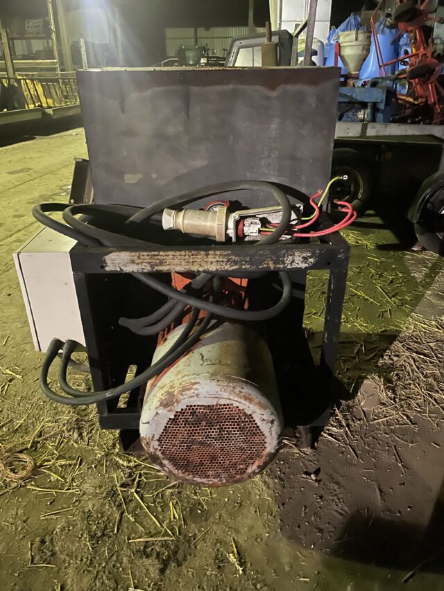 Grain drier electric drive