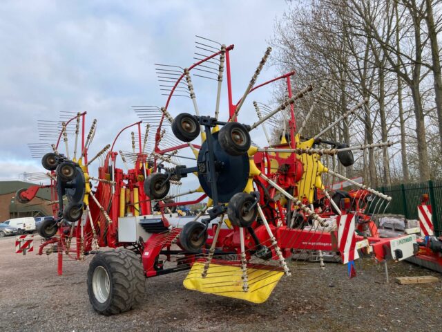 Pottinger Top 1252 C s-line 4 Rotor Rake