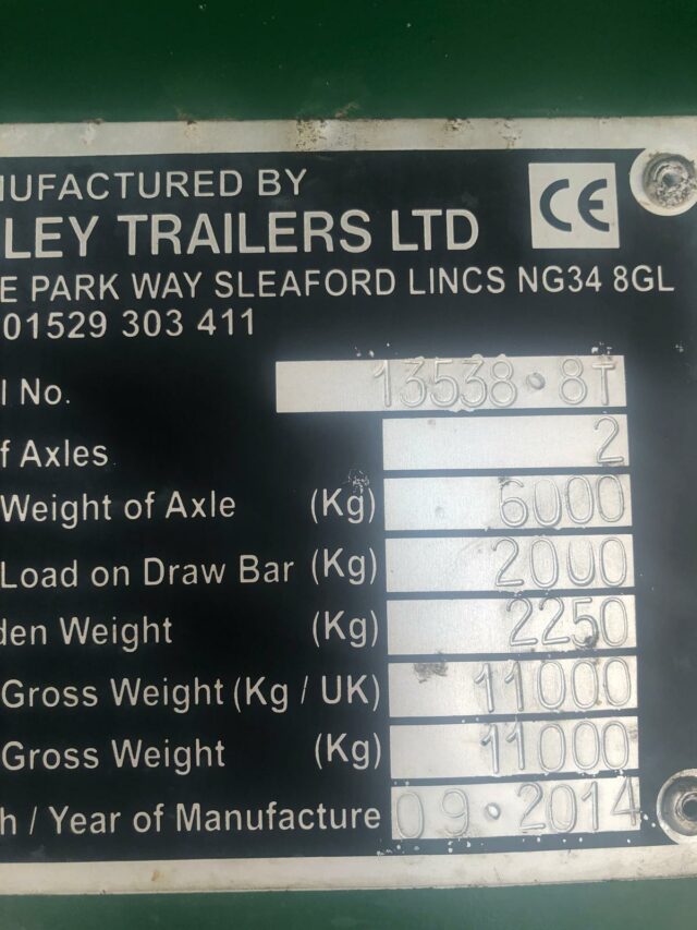 Bailey orchard / vineyard trailer