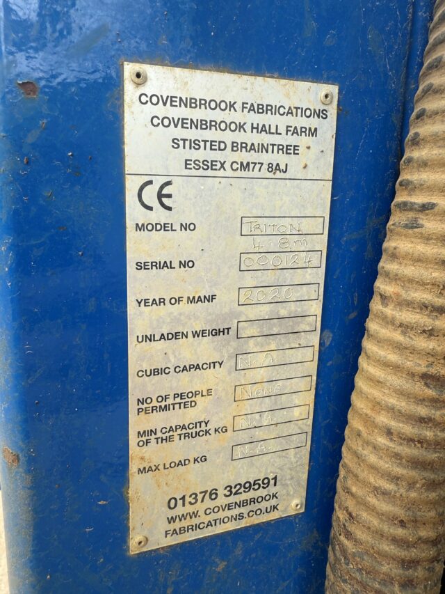Covenbrook Triton Drill 4.8m