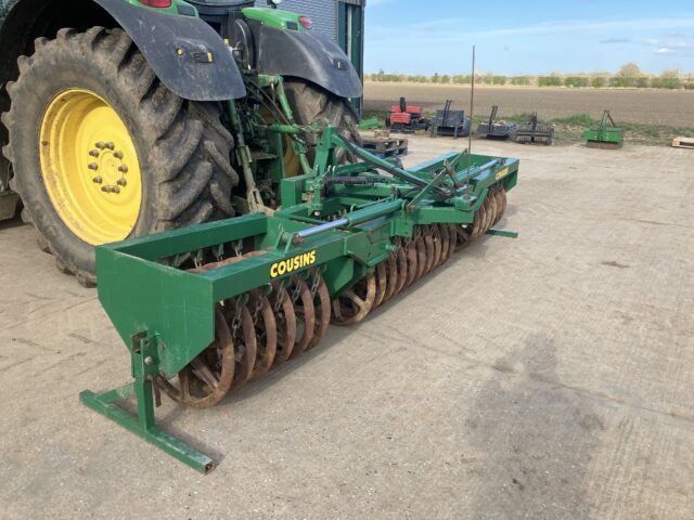 Cousins 4m folding front press.