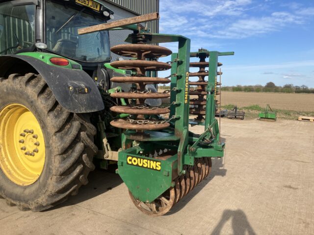 Cousins 4m folding front press.