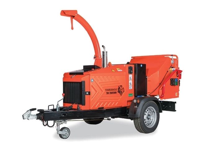 6" Petrol Road Towable Wood Chipper