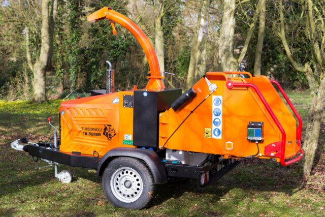6" Diesel Road Towable Wood Chipper