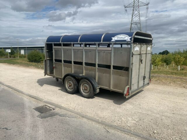 USED Graham Edwards 14ft Livestock Trailer For Sale