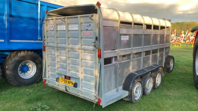 USED Ifor Williams TA510G3 Livestock Trailer For Sale