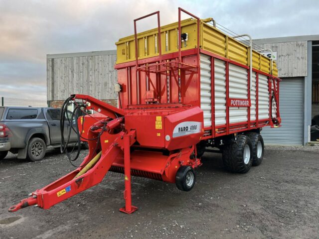 USED Pottinger Farro 4100 Forage Wagon For Sale