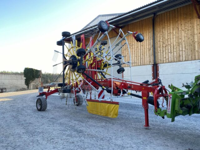 EX DEMO Pottinger TOP 962C Twin Rotor Rake For Sale