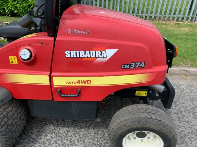 USED Shibaura CM374 c/w Muthing Flail For Sale