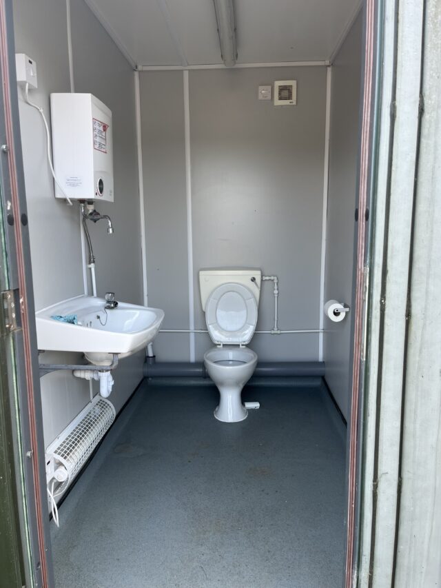 Toilet block