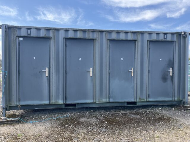 Toilet block