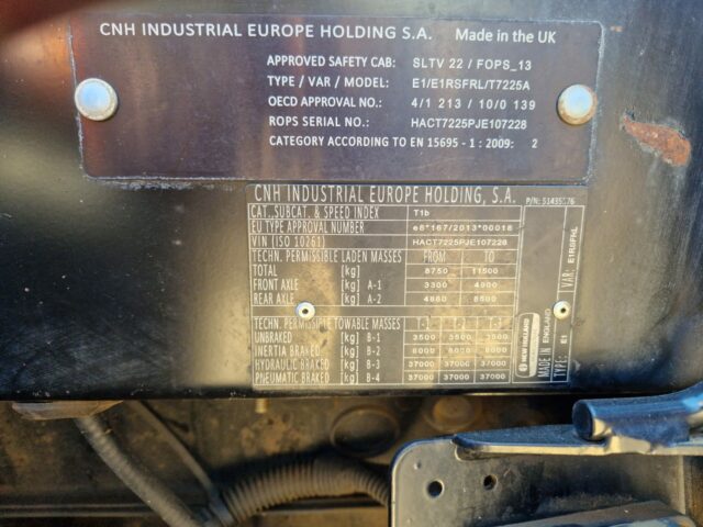 New Holland T7.225 Auto Command CVT
