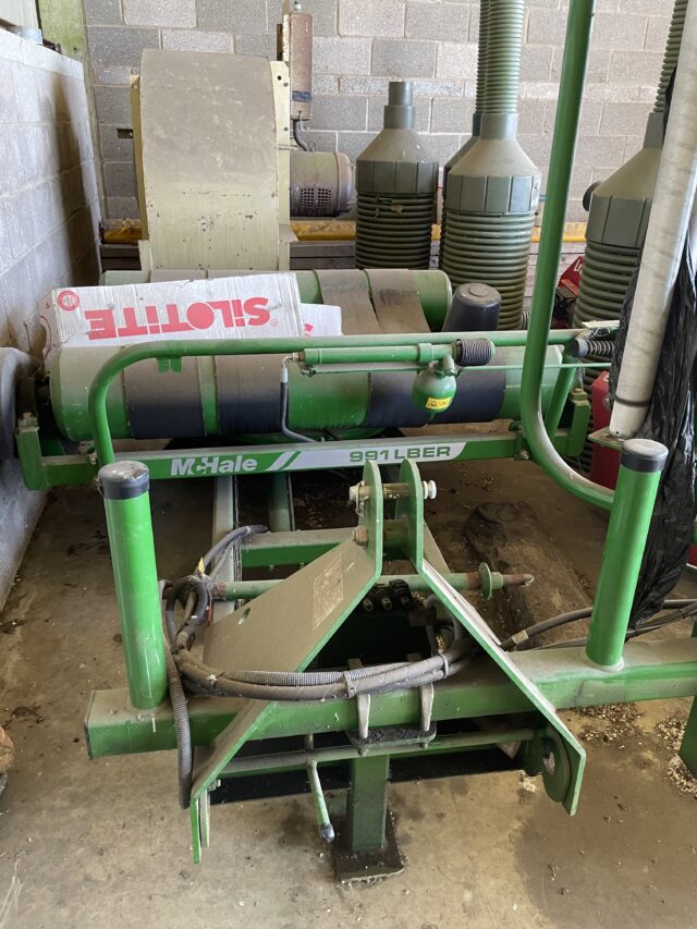 McHale 991 LBER bale wrapper
