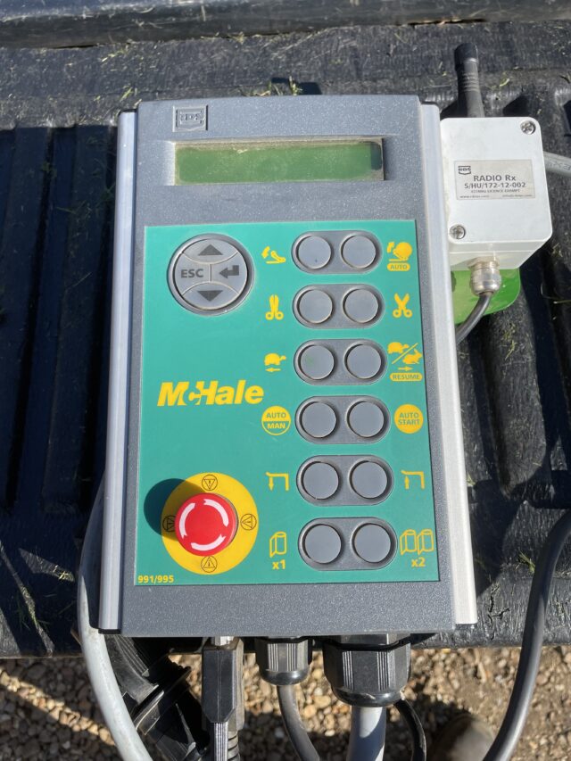 McHale 991 LBER bale wrapper