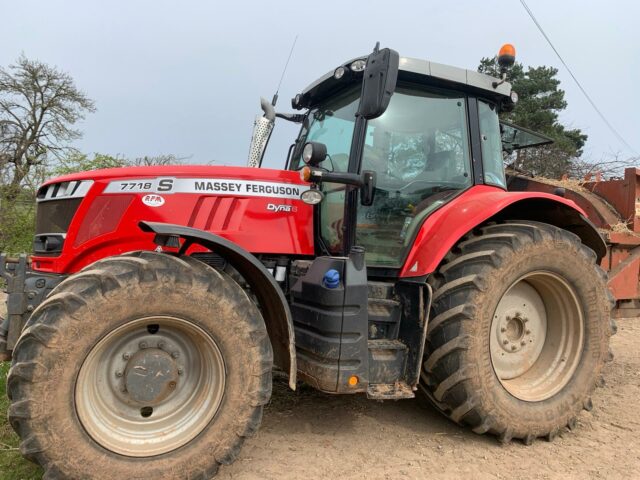 TI000453 MF7718S EFD6 4WD TRACTOR