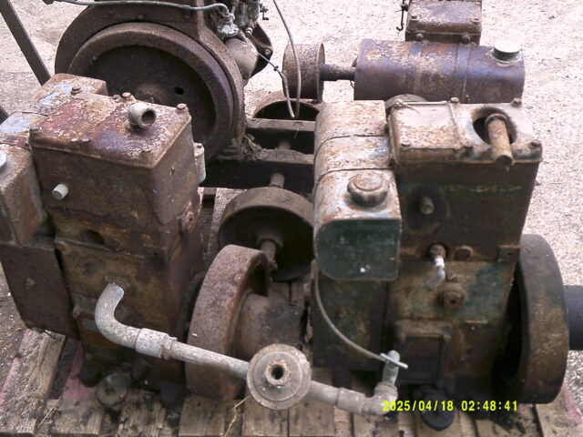3x Lister D 10162 1x petter engines