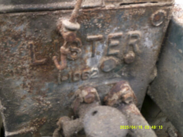 3x Lister D 10162 1x petter engines