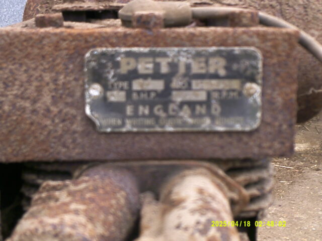 3x Lister D 10162 1x petter engines