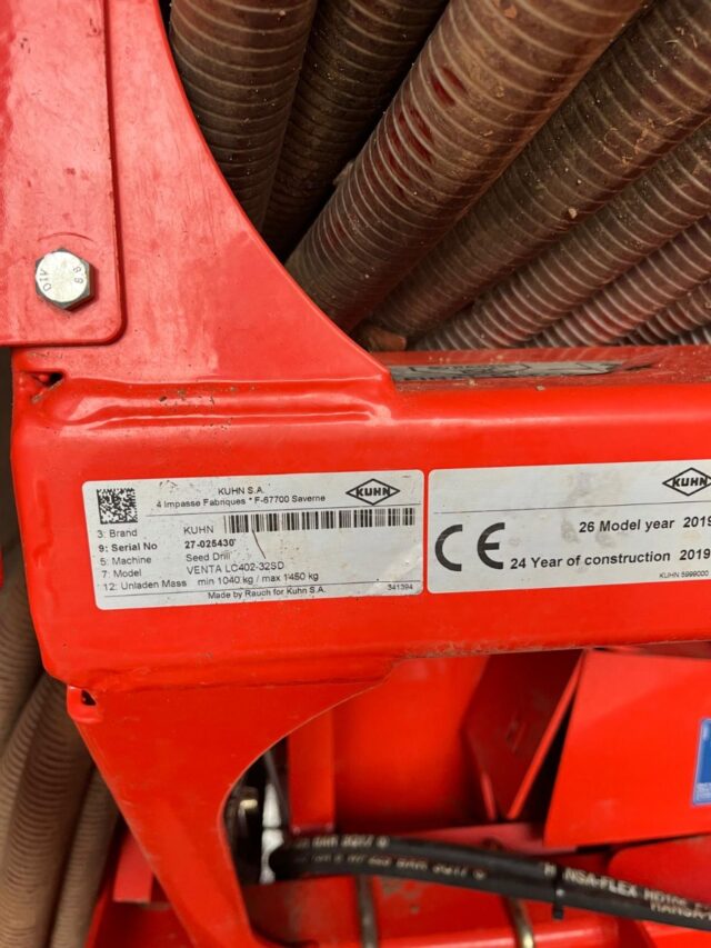 *DUE IN* KUHN HR4004 & VENTA LC402