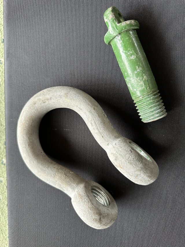 8.5 Tonne Rated Green Pin Bow Shackle –
