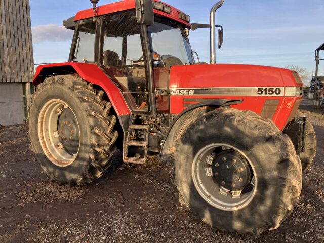 One- 1994 Case 5150 Plus 4wd tractor