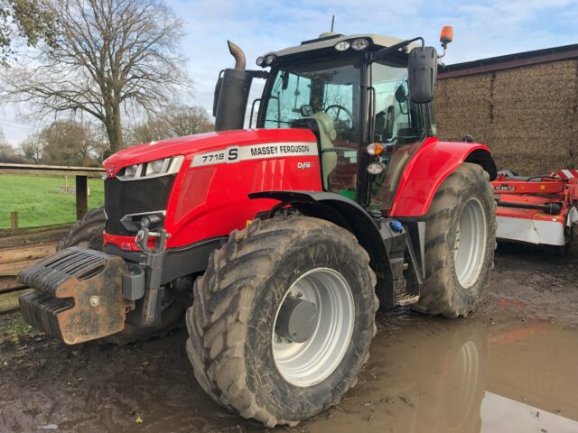 TH001343 2019 MF7718 EXD6 4WD TRACTOR