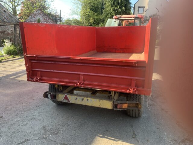Norton ex silage tipper trailer